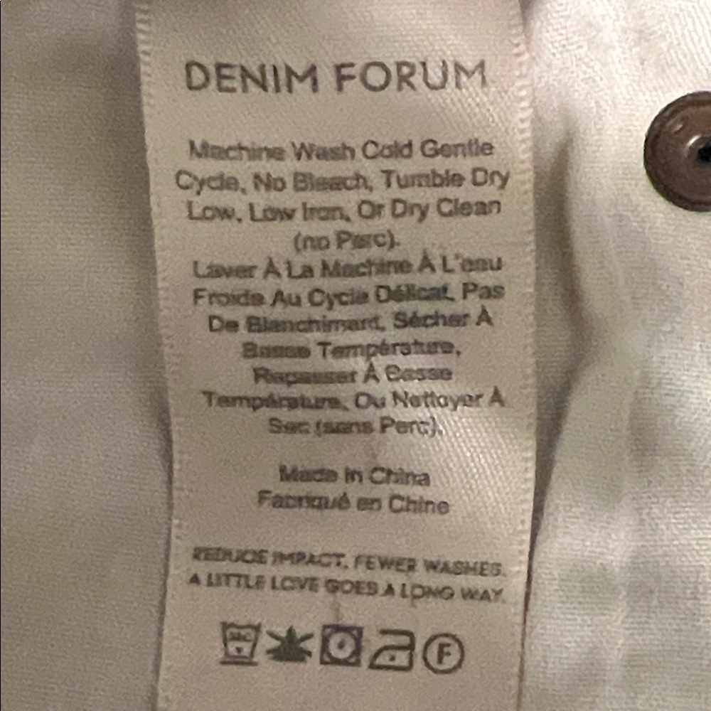 Denim Forum The Yoko High Rise Slim Jeans Size 27 - Picture 14 of 15